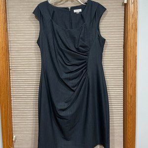 Calvin Klein charcoal dress-Like New